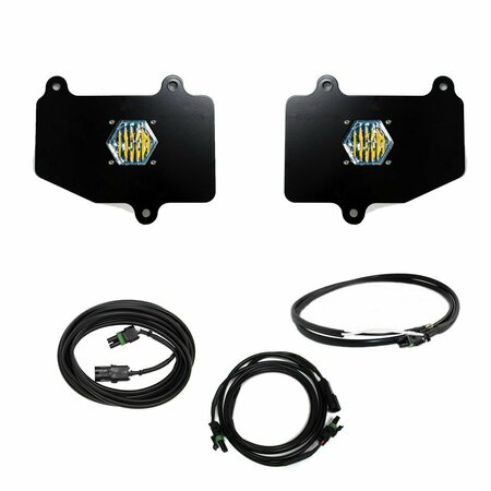 BAJA DESIGNS Jeep JT LED Light Dual S1 Reverse Kit w/Upfitter For 18-Pres Wrangler JT 447652UP